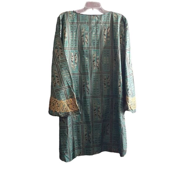 Unisex Dashiki African Star Gold Thread One Size Drum Circle Boho Performance - Picture 6 of 15